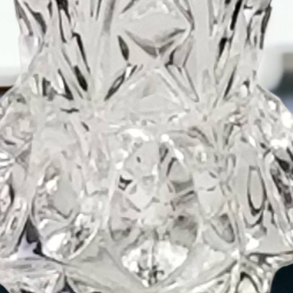 Heirloom 24% Lead Crystal Toothpick Holder / Mini Bud Vase by Princess House - Picture 5 of 6